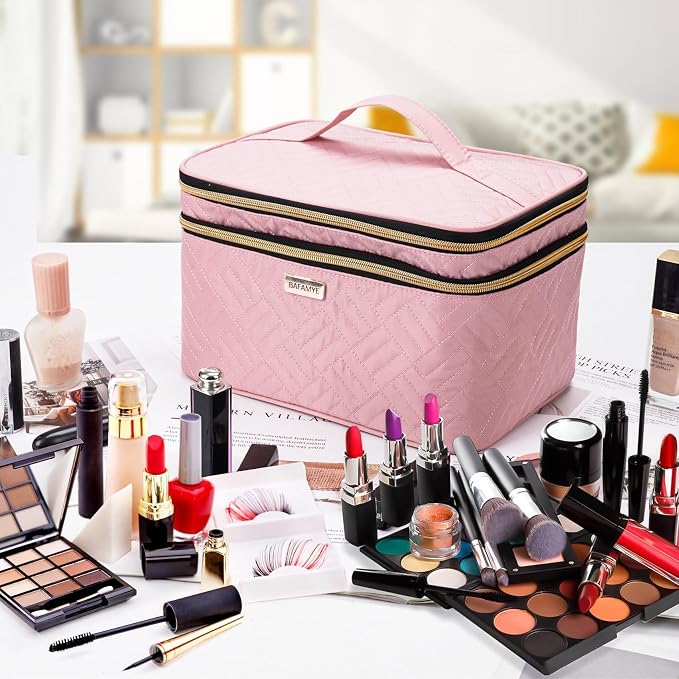 8.8L Double Layer Travel Makeup Bag - Image 2