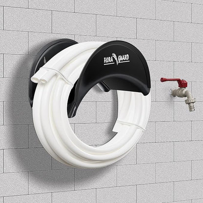 FLORA GUARD Garden Hose Holder, Heavy-Duty Hose Hanger, Holds Up to 125 ft - Image 3