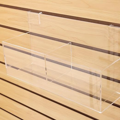 SSWBasics Clear Acrylic Double Display Bin - Image 9