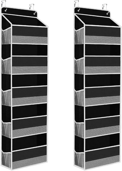 2 Pack Over The Door Organizer, Hanging Storage Organizer by SpaceHacks