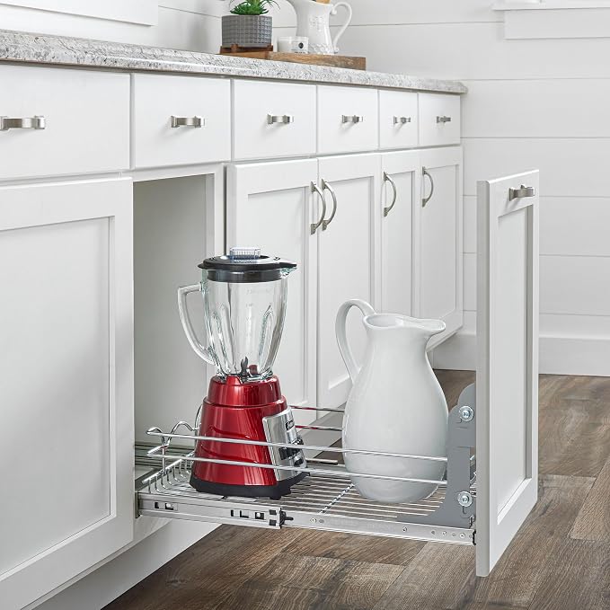 Rev-A-Shelf Kitchen Cabinet Pullout Shelf and Drawer Organizer Slide Out Pantry - Image 9