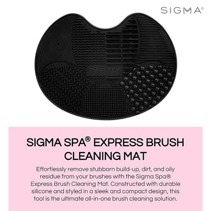 Sigma Beauty Makeup Brush Cleaner Mat – Sigma Spa Express Silicone Makeup Brush - Image 2