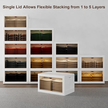 JOYMOOP 198 Qt Stackable Storage Bins - Image 7