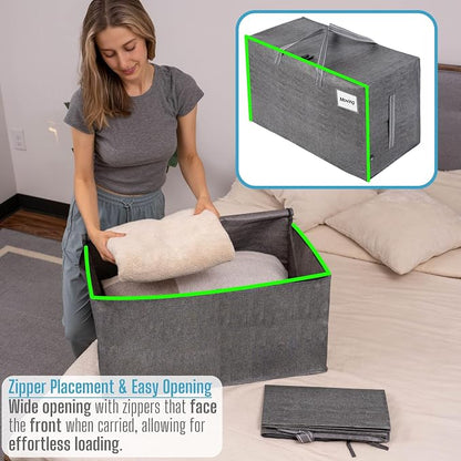 VENO 6 Pack Moving and Storage Bags, Heavy Duty, Alternative to Moving Boxes - Image 3