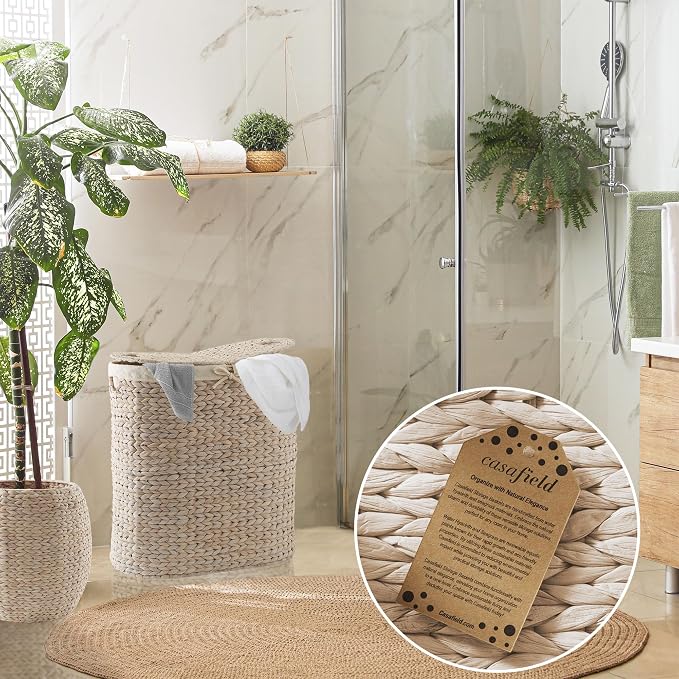 Casafield Oval Laundry Hamper - Image 2