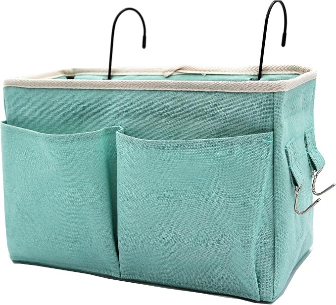Bedside Caddy Bedside Hanging Storage Basket Multi-Function Organizer Caddy by Someteth