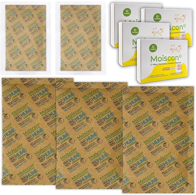 62% Two-Way Humidity Control Packs, 67 Gram 20 Pack by Wisesorb
