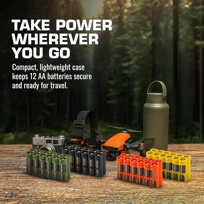 AA Battery Storage Caddy by Storacell, Holds 12 Batteries - Image 7