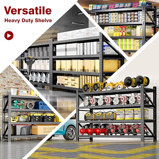 9000LBS Metal Steel Storage Shelves - Image 3