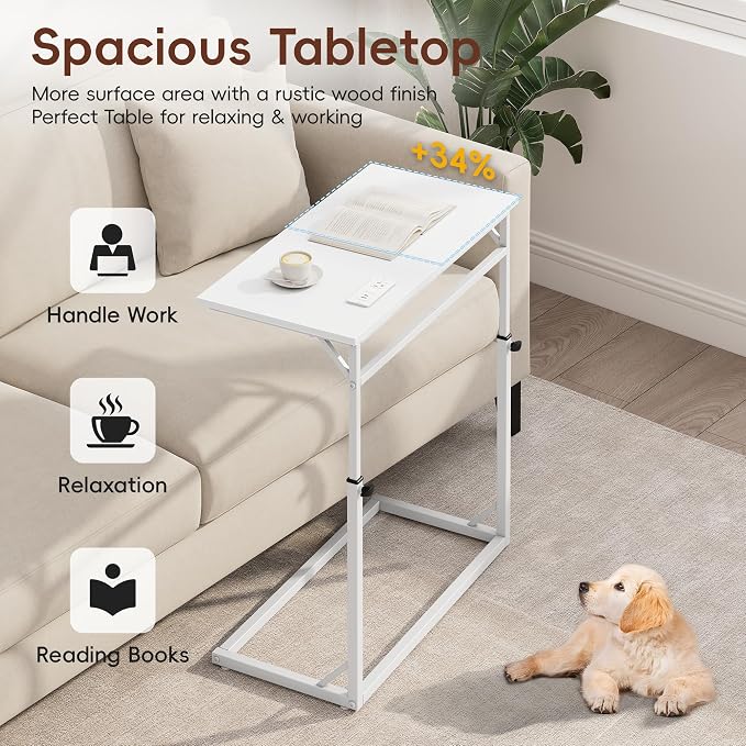 Vagusicc C Shaped End Table - Image 6