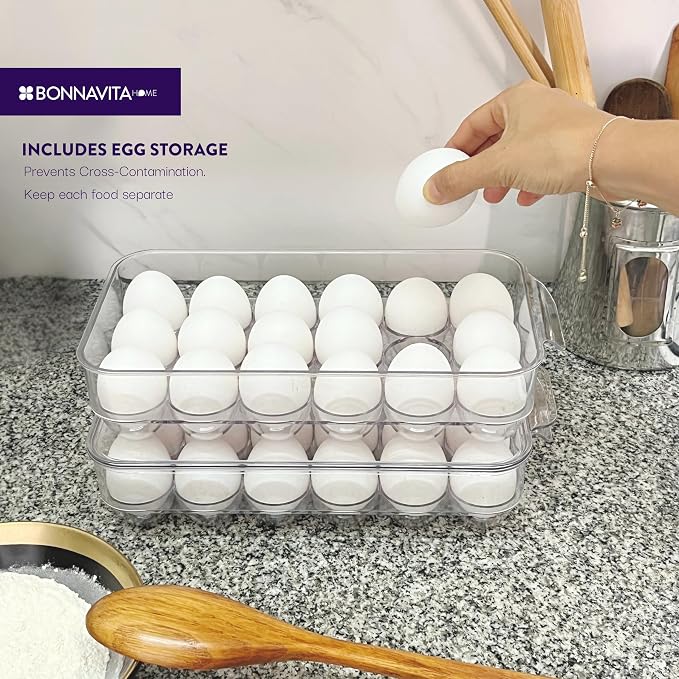Clear Stackable Storage Containers - Image 7