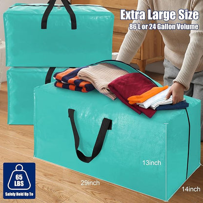 Cosy Family 12 Pack Heavy Duty Extra Large Moving Bags - Image 6