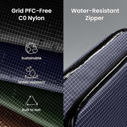 tomtoc Electronic Organizer Travel Case Performance, Water Resistant Dual - Image 2