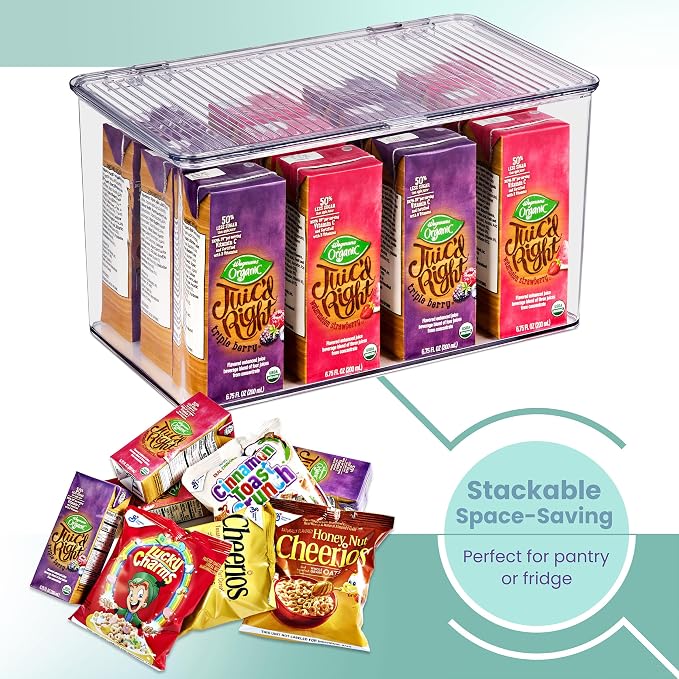 Sorbus Durable Plastic Storage Bins - Image 3