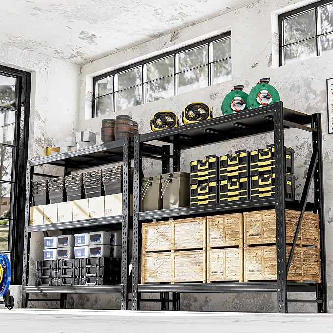 Heavy Duty Garage Shelves – Metal Shelving Unit - Image 7