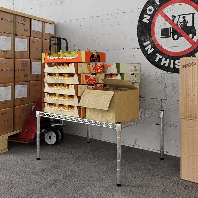 24" Deep x 30" Wide x 14" Height Wire Shelving Kit | 1-Tier | NSF Commercial - Image 5