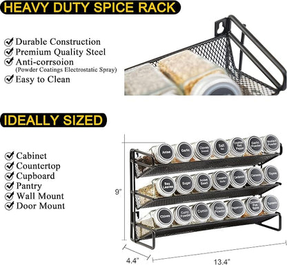 SpaceAid Spice Rack Organizer - Image 3
