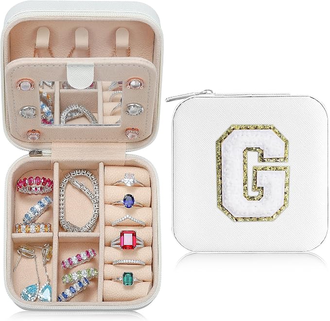 Parima Small Jewelry Box for Girls, Initial Jewelry Boxes for Girls | Small by PARIMA
