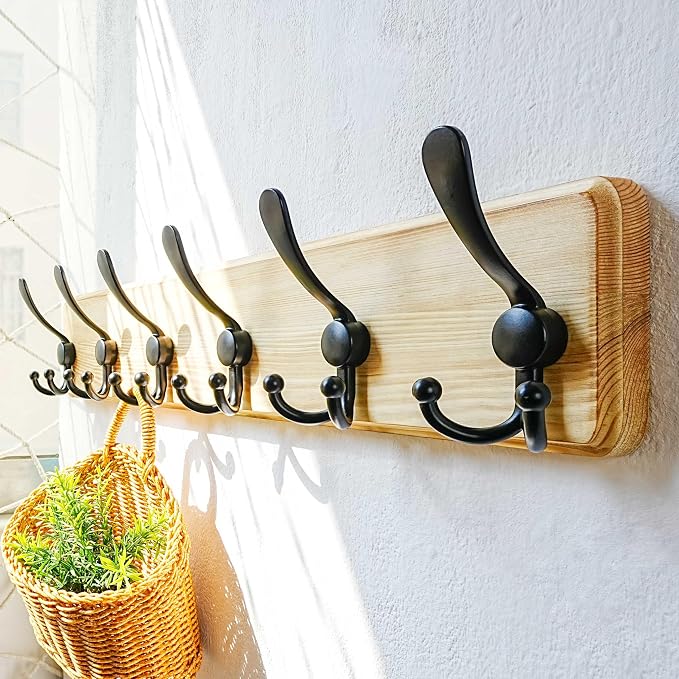 Dseap Coat Rack Wall Mounted - Image 2