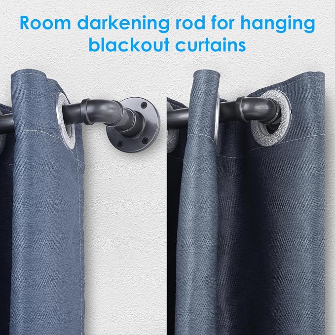 Industrial Curtain Rod Set - Image 2