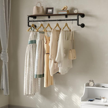 Industrial Pipe Clothes Rack - Image 2