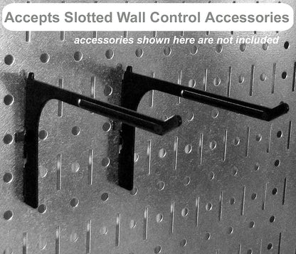 Wall Control Pegboard Organizer 4 ft. Metal Pegboard Standard Tool Storage Kit - Image 7
