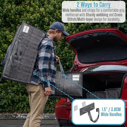 VENO 4 Pack Moving Bags w/Backpack Straps, Heavy Duty, Moving Boxes Alternative - Image 2