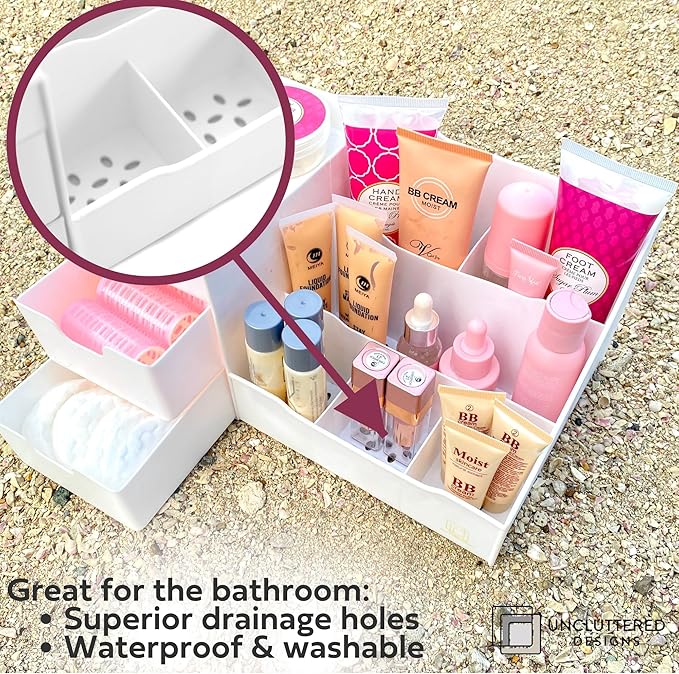 Uncluttered Designs Large Makeup Organizer - Image 5