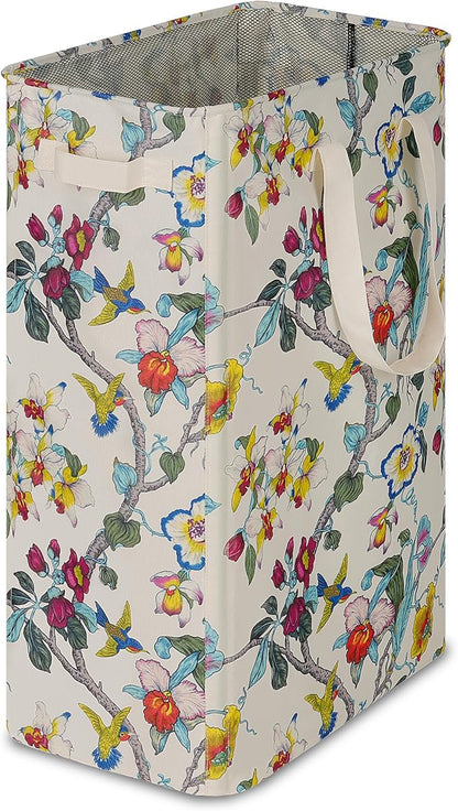 efluky Slim Laundry Basket, Narrow Laundry Hamper by efluky