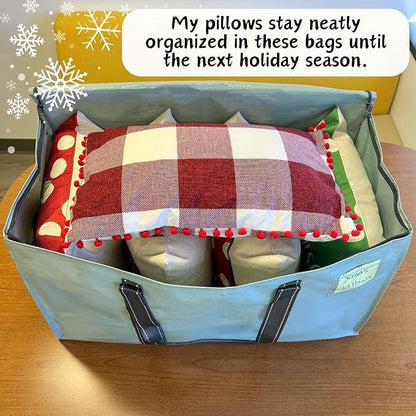 VENO 8 Pack Moving Bags and Large Christmas Storage Bins - Image 2
