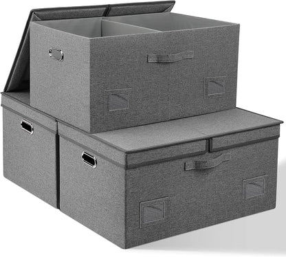 75 Quarts Extra Large Decorative Storage Bins by GraciadecoStorage