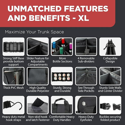TRUNKCRATEPRO - XL Trunk Organizer - Image 5