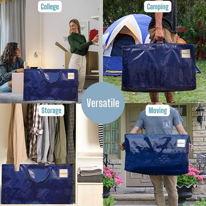 VENO 10 Pack Moving Bags and Large Christmas Decoration Storage Bins - Image 7