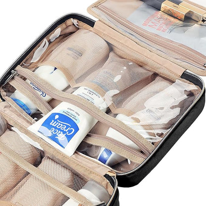 NISHEL Travel Toiletry Bag for women, Portable Hanging Organizer for - Image 6