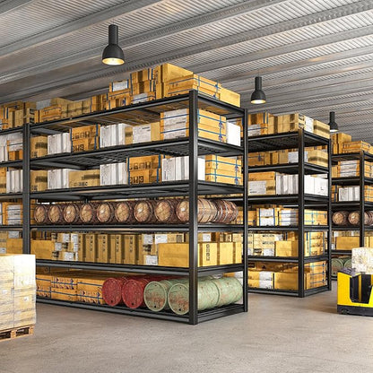 REIBII 60" W Garage Shelving, 3000LBS Storage Shelves, 6 Tier Heavy Duty - Image 2