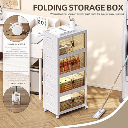 200 QT / 50 Gal Stackable Collapsible Storage Bins - Image 6