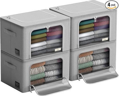 Sorbus Storage Bins with Metal Frame by Sorbus