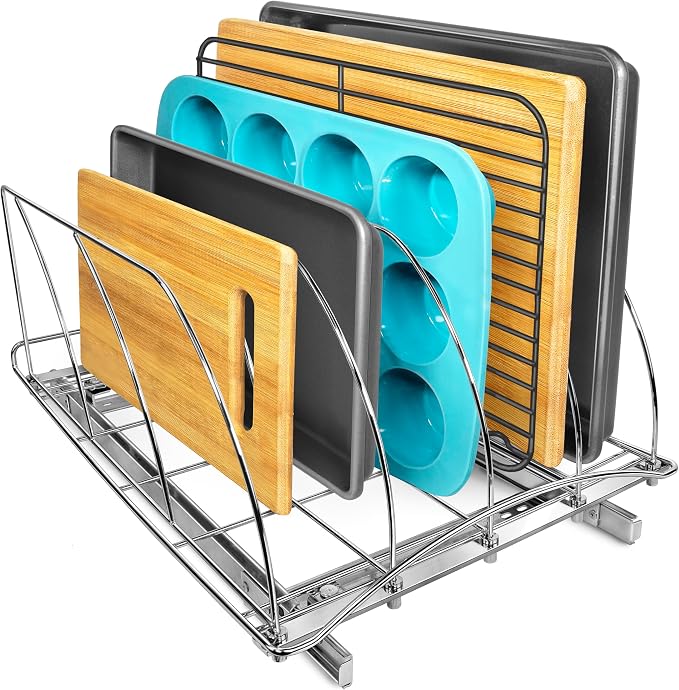 LYNK PROFESSIONAL® Pull Out Cutting Board, Cookie Sheet, and Baking Pan by LYNKPROFESSIONAL
