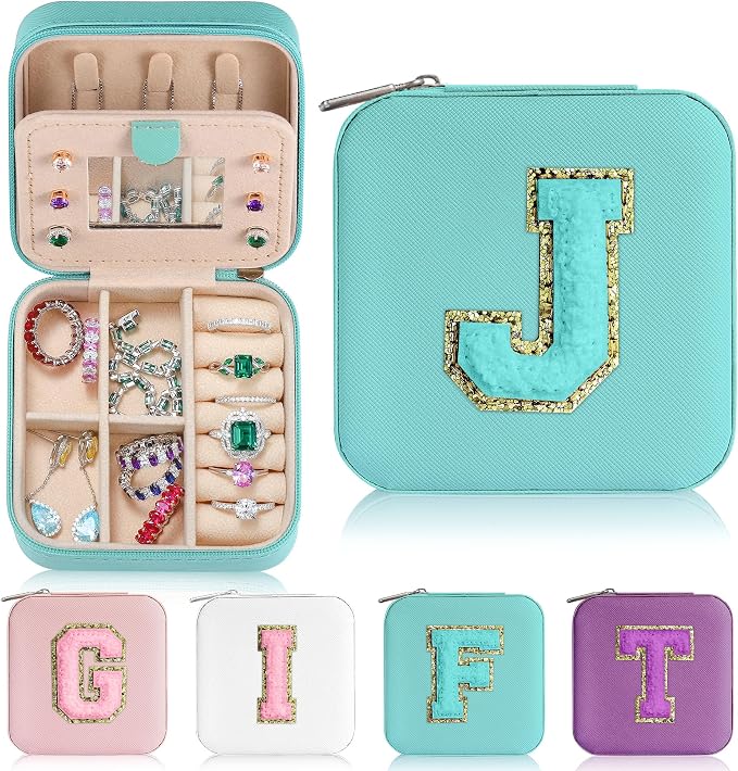 Parima Travel Jewelry Box for Girls Women, Jewelry Organizer Box | Personalized by PARIMA