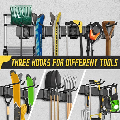 Garage Wall Organizer, Garden Tool Organizer 99in - Image 6
