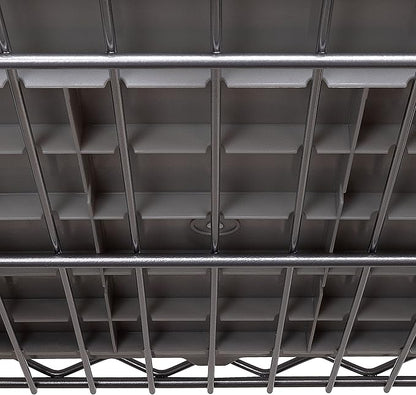 Seville Classics Heavy Duty NSF Bin Rack Solid Steel Wire Shelving Storage Unit - Image 8