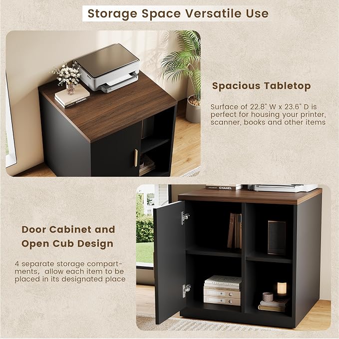 File Cabinet Under Desk Storage Cabinet - Image 2