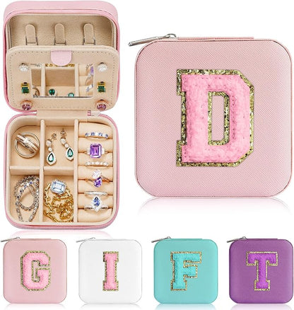 Parima Initial Jewelry Box for Women Girls by PARIMA