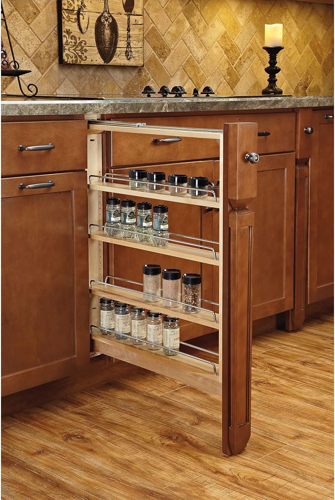 Rev-A-Shelf Base Filler Pullout Organizer Rack - Image 2