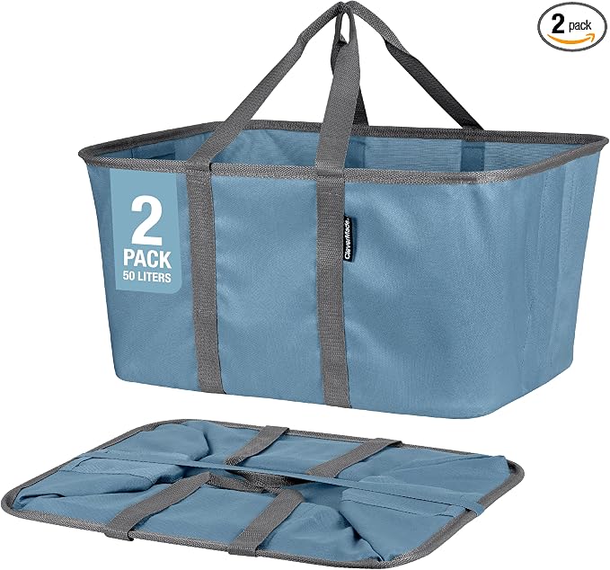 CleverMade Collapsible Laundry Tote by CleverMade