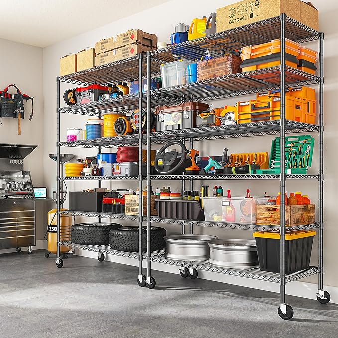 82" H X45 W X18 D Storage Shelves - Image 6