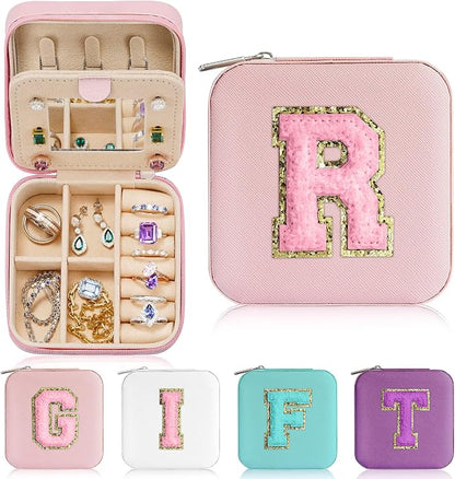 Parima Small Jewelry Box for Girls, Travel Initial Girls | Organizer Case Mini by PARIMA