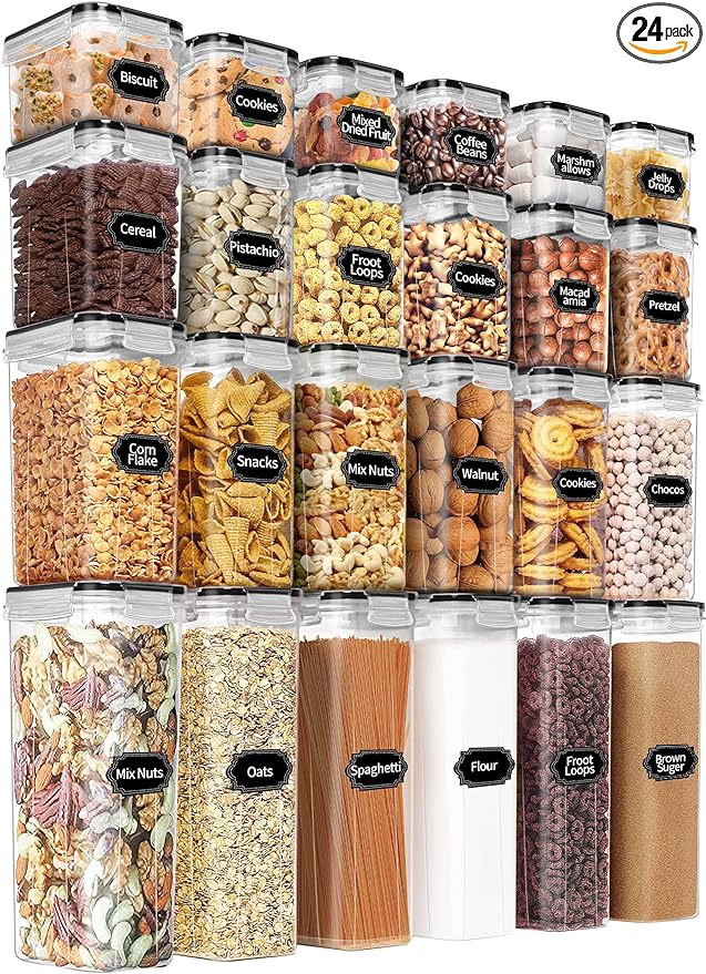 PRAKI Airtight Food Storage Containers Set by PRAKI