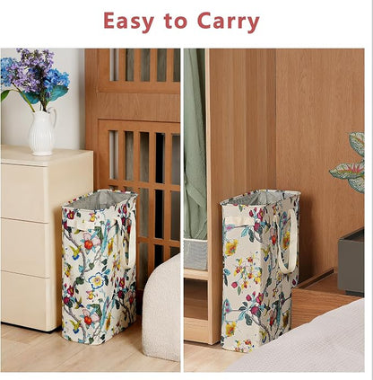 efluky Slim Laundry Basket, Narrow Laundry Hamper - Image 6