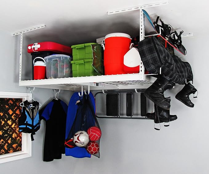 SafeRacks 4x6 Overhead Garage Storage Rack - Image 3